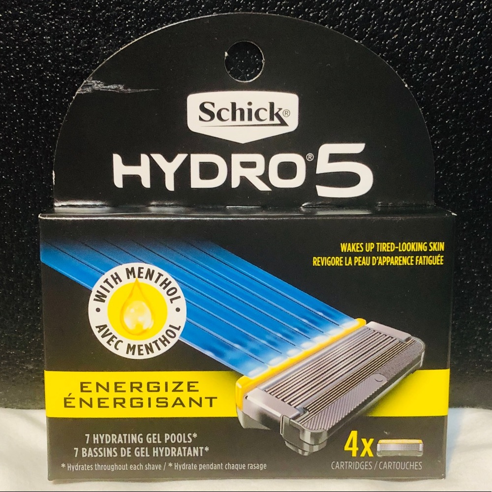 New Schick Hydro 5 Energize Razor Cartridges 4